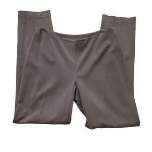 Chico’s Tan Taupe Polyester Stretch Ankle Pants Size 4 Petite EUC